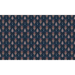Tapet lavabil Sumba, Navy, Coordonne 5mp / rola - Img 3