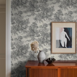 Tapet lavabil, Toile de Jouy 7766, 5.3mp / rola