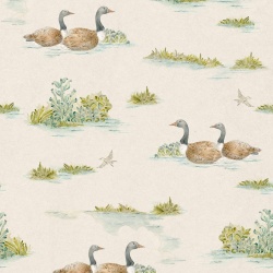 Tapet, Mallard-Duck, Mint, Coordonne, 5mp / rola - Img 2