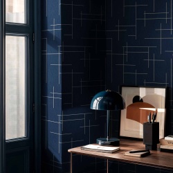 Tapet Monoclinic, Ultramarine, Coordonne, 5mp / rola