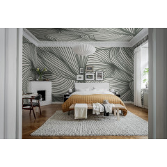 Tapet Opulence Lines, Moss, Rebel Walls - Img 1
