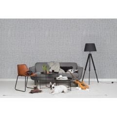 Tapet Plain Concrete, Light Grey, Rebel Walls - Img 5