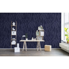 Tapet Pulse of Passion, Blue, Rebel Walls - Img 1