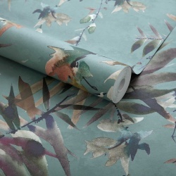Tapet, Serenity, Indigo Blue Luxury Tree, 1838 Wallcoverings, 7mp / rola - Img 2