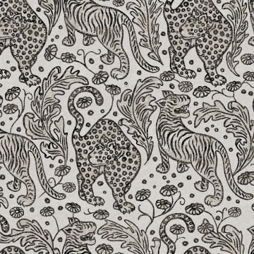 Tapet Year Of The Tiger, Graphite, Rebel Walls, 5 mp / rola - Img 2