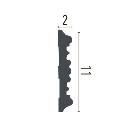 Brau poliuretan CR732 - 11x2x200 cm - Img 2