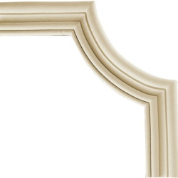 Chenar din poliuretan CR807B - 29.5x29.5x1.5 cm - Img 2