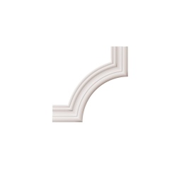 Chenar din poliuretan, Manavi, B19-1 - 22.5x22.5x1.5 cm - Img 3