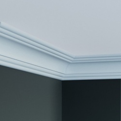 Cornisa poliuretan flexibil P801F - 7.4x7.4x200 cm - Img 3