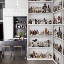 Fototapet, 3D Cabinet of Curios, Rebel Walls