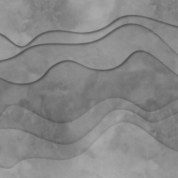 Fototapet, 3D Wave, Grey, Rebel Walls - Img 4