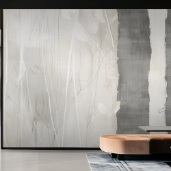 Fototapet Abstract Marron et Beige Froisse Rêve MF203 - Img 2