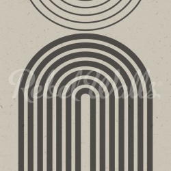 Fototapet, Abstract Vaults, Gray, Rebel Walls - Img 2