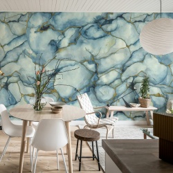 Fototapet, Agate Dreams, Blue, Rebel Walls - Img 3