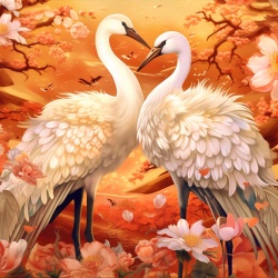 Fototapet Artistic Arche Heron Rêve AH102