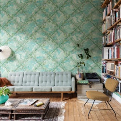Fototapet, Babylon Sky, Green, Rebel Walls