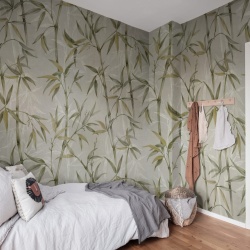 Fototapet, Bamboo Garden, Green, Rebel Walls - Img 7