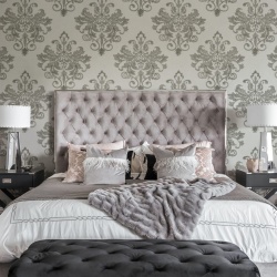 Fototapet, Baroque Pearl, White, Rebel Walls