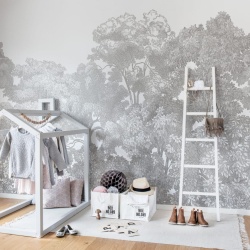 Fototapet, Bellewood, Grey Toile, Rebel Walls - Img 7