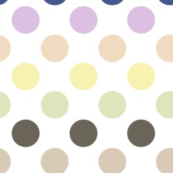 Fototapet, Big Dots, Pastel, Rebel Walls - Img 2