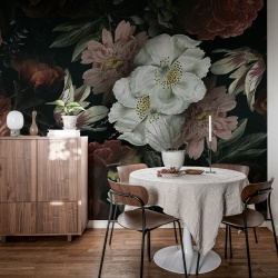 Fototapet, Blooming Bouquet, Dark, Rebel Walls - Img 3