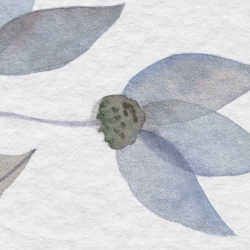 Fototapet, Blossom Fling, Blue, Rebel Walls - Img 8