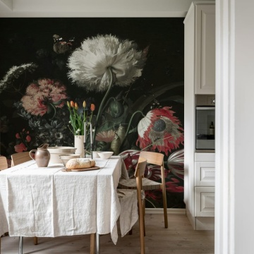 Fototapet, Bold Bouquet, Pink, Rebel Walls - Img 3