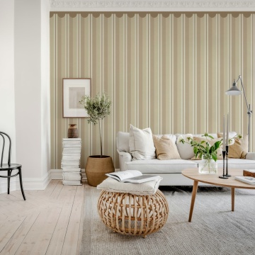 Fototapet, Border Stripe, Beige, Rebel Walls - Img 3