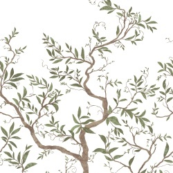 Fototapet, Branches of Dreams, White, Rebel Walls - Img 2