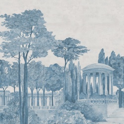 Fototapet, Chatsworth Park, Blue, Rebel Walls - Img 2