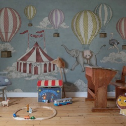Fototapet, Circus Horizon, Rainbow, Rebel Walls