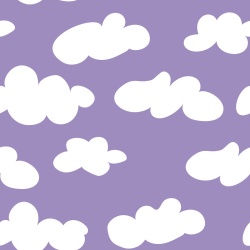 Fototapet, Cloudy, Lilac, Rebel Walls - Img 5