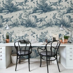 Fototapet, Countryside Tales, Oxford Blue, Rebel Walls