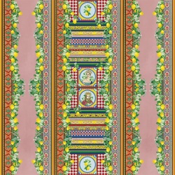 Fototapet Crown's Orchard in Pink - personalizat, VLAdiLA - Img 2