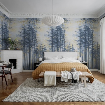 Fototapet, Daybreak, Blue, Rebel Walls - Img 3