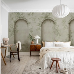 Fototapet, Daydream Arches, Green, Rebel Walls