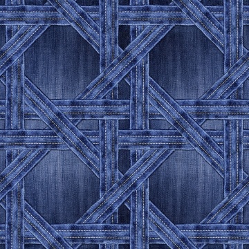 Fototapet, Denim Trellis, Rebel Walls - Img 2