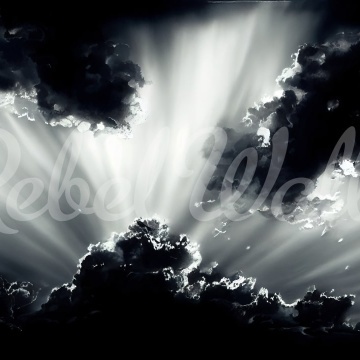 Fototapet, Dramatic Clouds, Rebel Walls - Img 2