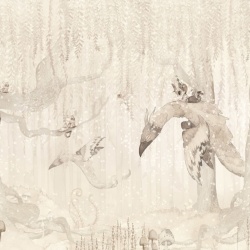 Fototapet, Dream Forest Boy, Off White, Rebel Walls - Img 6