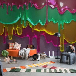 Fototapet, Dripping, Lollipop, Rebel Walls - Img 3