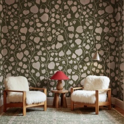 Fototapet, Eternal Vine, Dark Green, Rebel Walls