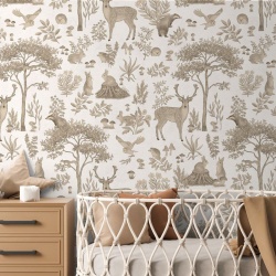 Fototapet Fantastic Forest - Vintage White, Kikki Belle - Img 5