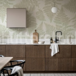 Fototapet, Fern Print, Gray, Rebel Walls - Img 3