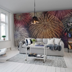 Fototapet, Fireworks, Rebel Walls