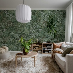 Fototapet, Floral Garden, Green, Rebel Walls - Img 3