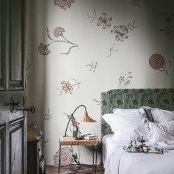 Fototapet, Flower Fall, Pearl, Rebel Walls