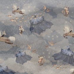 Fototapet, Flying Circus, Sky Blue, Rebel Walls - Img 6