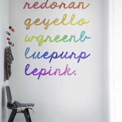 Fototapet, From Red to Pink, Rebel Walls