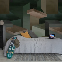 Fototapet, Geometrics, Dark, Rebel Walls - Img 3