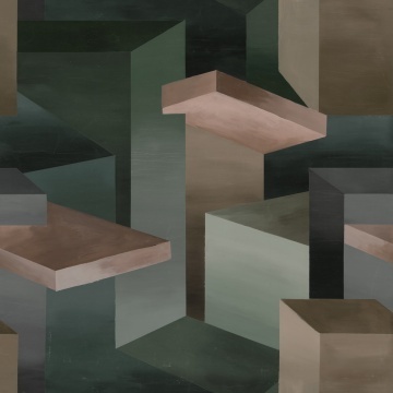 Fototapet, Geometrics, Dark, Rebel Walls - Img 2